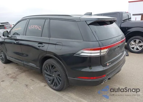 2025 Lincoln Aviator Black Label из США, поврежденный, VIN 5LM5J9XCXSGL01577